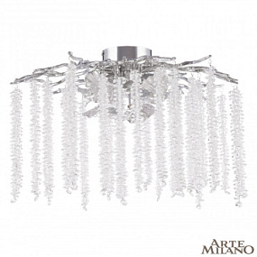 Потолочная хрустальная люстра Arte Milano 234001/D500/4/A Cr