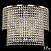 Бра хрустальное APL LED Rimini S500.B4.35-27.A.E14.Gold
