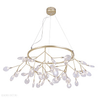 Большая люстра Crystal Lux EVITA SP45 D GOLD/TRANSPARENT
