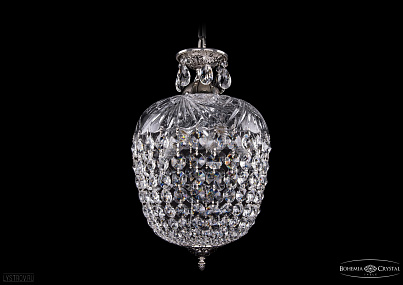 Хрустальный подвесной светильник Bohemia IVELE Crystal 1677/30/NB