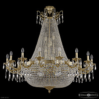 Большая хрустальная люстра Bohemia IVELE Crystal 2111H208/16/135IV/Y1 G