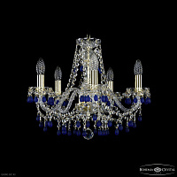 Хрустальная подвесная люстра Bohemia IVELE Crystal 1410/5/160 G V3001