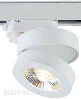 Трековый светодиодный светильник для трехфазной шины Donolux Sun DL18962R12W1WTrack