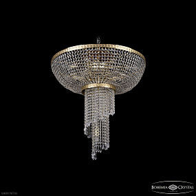Хрустальная потолочная люстра Bohemia IVELE Crystal 83231/75IV-65 G