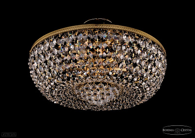 Хрустальная потолочная люстра Bohemia IVELE Crystal 1928/45Z/G