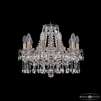 Хрустальная подвесная люстра Bohemia IVELE Crystal 1413/10/165/Pa