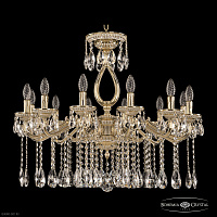Большая хрустальная люстра Bohemia IVELE Crystal 75302/12/250 A GW