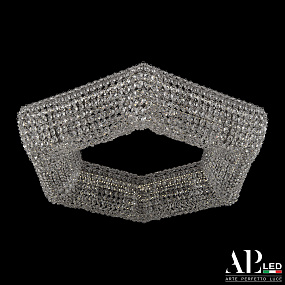 Хрустальная потолочная светодиодная люстра APL LED Rimini S506.0.60.A.4000