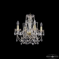 Хрустальная подвесная люстра Bohemia IVELE Crystal 1411/4/141/G
