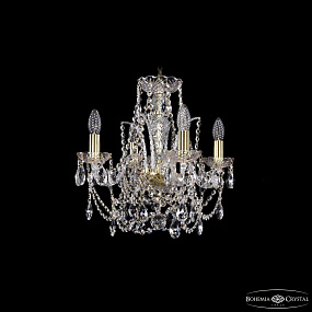 Хрустальная подвесная люстра Bohemia IVELE Crystal 1411/4/141/G
