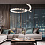 Подвесная светодиодная люстра Odeon Light Serpa 5010/129L