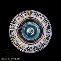 Встраиваемый точечный светильник ARTGLASS SPOT 50 WHITE GOLD
