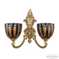 Бра Bohemia Ivele Crystal Verona 7209B15/2/175 FP P1 U Amber-Blue/H-1H
