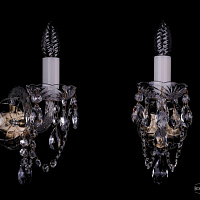 Бра хрустальное Bohemia IVELE Crystal 1402B/1/141Pa