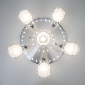 Люстра потолочная CITILUX Самба+LED CL158162