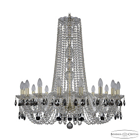 Большая хрустальная люстра Bohemia IVELE Crystal 1402/16/300/h-90 G K781