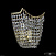 Бра с хрусталем Bohemia IVELE Crystal 77081B/22 G