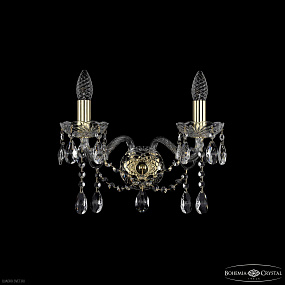 Бра с хрусталем Bohemia IVELE Crystal 1413B/2/165 G