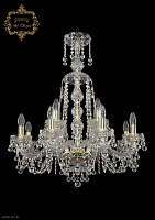 Большая хрустальная люстра Bohemia Art Classic 11.26.8+4.220.XL-77.Gd.B