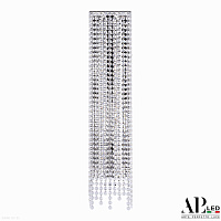 Бра хрустальное светодиодное APL LED Rimini S500.B1.16-75.B.4000