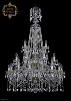 Большая хрустальная люстра Bohemia Art Classic 11.12.16+8+4.300.3d.XL-132.Gd.Sp