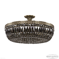 Хрустальная потолочная люстра Bohemia IVELE Crystal 19041/55IV GB R781