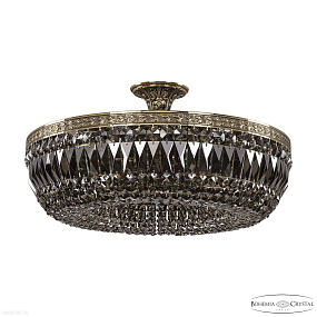 Хрустальная потолочная люстра Bohemia IVELE Crystal 19041/55IV GB R781