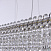 Хрустальная подвесная светодиодная люстра APL LED Sicilia SH05.74.C.Ni.4000