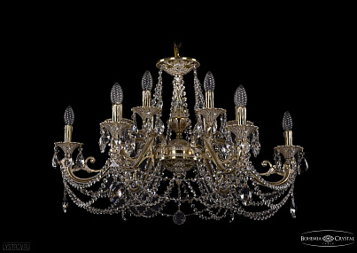 Люстра подвесная Bohemia IVELE Crystal  1703/12/320/C/GI