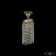 Хрустальный подвесной светильник Bohemia IVELE Crystal 19203/25IV G R