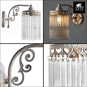 Бра Arte Lamp TORRENTE A1678AP-1WG