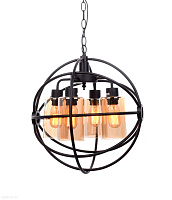 Подвесной светильник Lumina Deco STRADI LDP 11509-4 BK