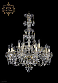 Большая хрустальная люстра Bohemia Art Classic 11.24.10+5.220.XL-82.Gd.V0300