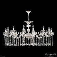 Большая хрустальная люстра Bohemia IVELE Crystal AL78104/16/550 A WMG