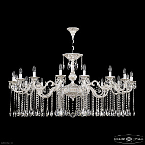 Большая хрустальная люстра Bohemia IVELE Crystal AL78104/16/550 A WMG