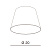 Абажур Azzardo Shade ZF 20 AZ2598
