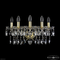 Бра с хрусталем Bohemia IVELE Crystal 1413B/5/165/XL G