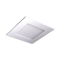 Светодиодная встраиваемая диммируемая панель Donolux City DL18452/6W White SQ Dim