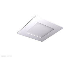 Светодиодная встраиваемая диммируемая панель Donolux City DL18452/6W White SQ Dim
