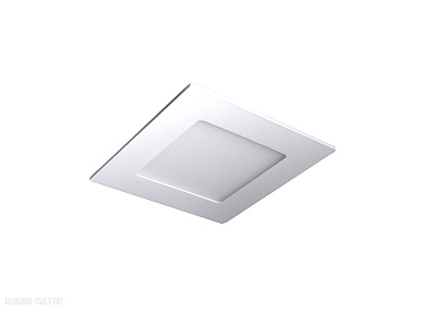 Светодиодная встраиваемая диммируемая панель Donolux City DL18452/6W White SQ Dim