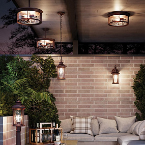 Ландшафтный настенный светильник Odeon Light MAVRET 4961/1W