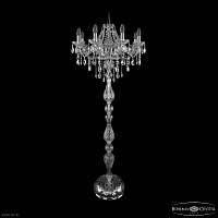 Хрустальный торшер Bohemia IVELE Crystal 1415T1/8/200-160 Ni