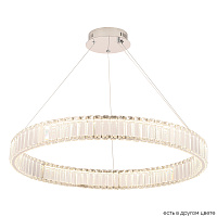 Подвесная хрустальная светодиодная люстра Crystal Lux MUSIKA SP70W LED CHROME