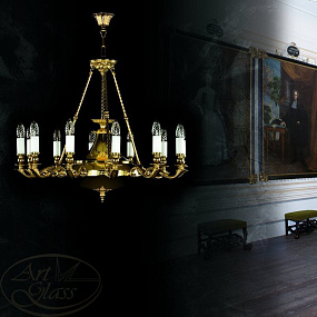 Люстра подвесная ARTGLASS GERALDINA POLISHED