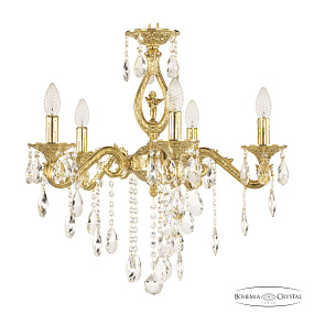 Подвесная хрустальная люстра Bohemia Ivele Crystal Florence 71402/5/175 B G FA10S