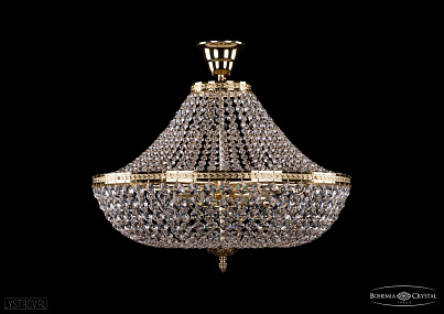 Хрустальная люстра (Груша) Bohemia IVELE Crystal 2160/50/G