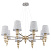 Подвесная люстра Maytoni Marseille MOD039PL-08N