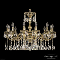 Подвесная хрустальная люстра Bohemia Ivele Crystal 75101/12/250 A GB