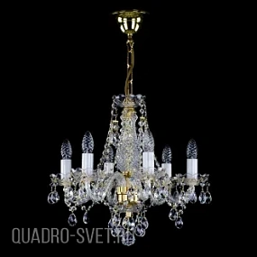 Подвесная хрустальная люстра ArtGlass MAGDA VI. FULL CUT CE