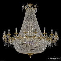 Большая хрустальная люстра Bohemia IVELE Crystal 2201H210/20/160IV/Y1 G